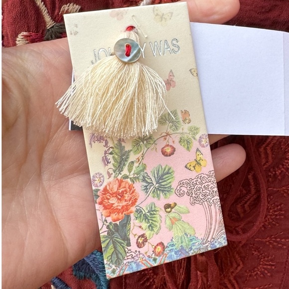 Johnny Was Silk Embroidered Blouse - Picture 4 of 11